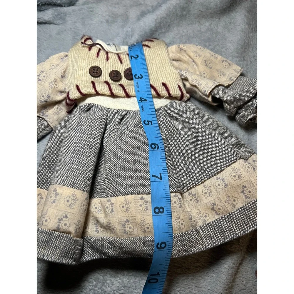 Handmade Pioneer Prairie Doll Outfit Dress Pants Boots Fits 18 In American Girl